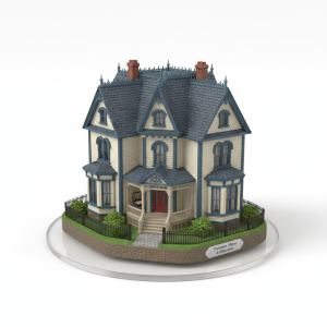 0027 Victorian Manor Collectible House Model