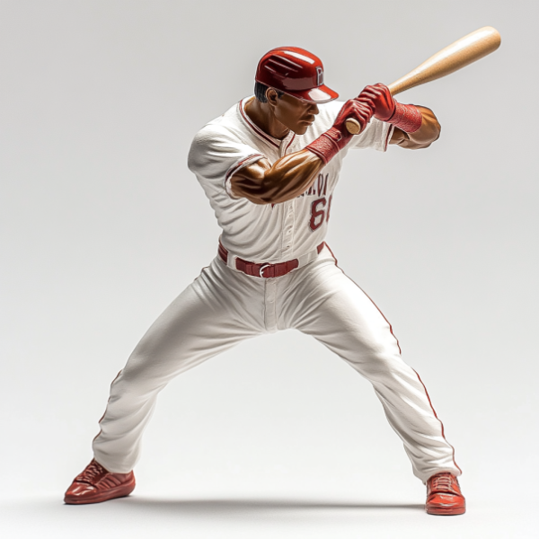 Baseball Players Figurines