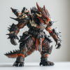 1 (2) Dragon-Themed Action Figures