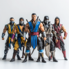 1 (3) Mortal Kombat Figurines