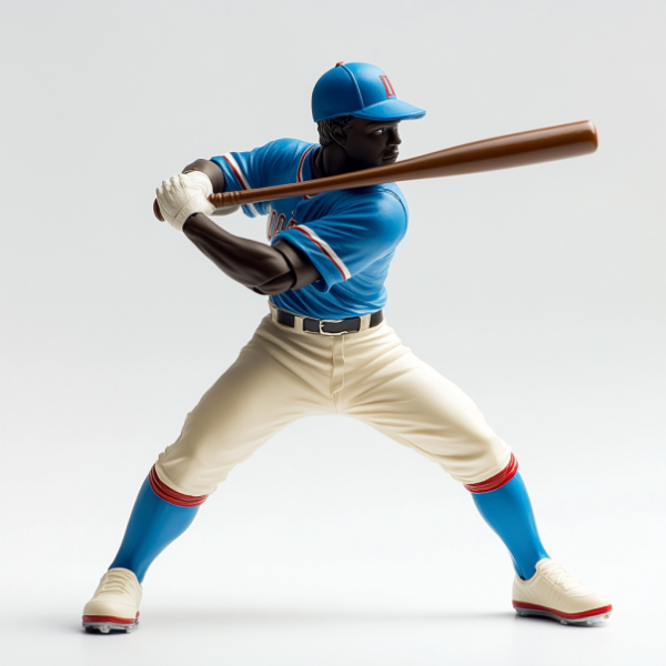 Baseball Players Figurines