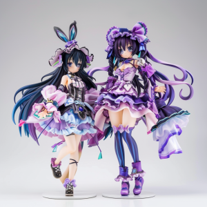 huia0520_PVCABS_plastic_Date_A_Live_figures_displayed_on_a_whit_69894fe4-f201-43d4-b734-63f788d013fc Kaguya & Yuzuru Yamai.