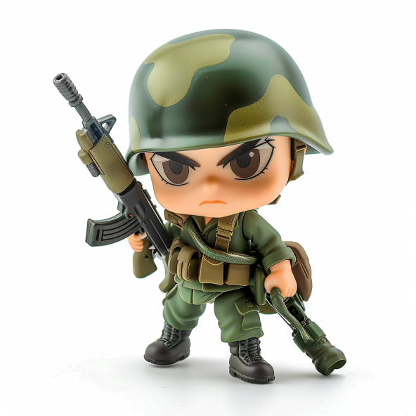 Chibi Military Figure
