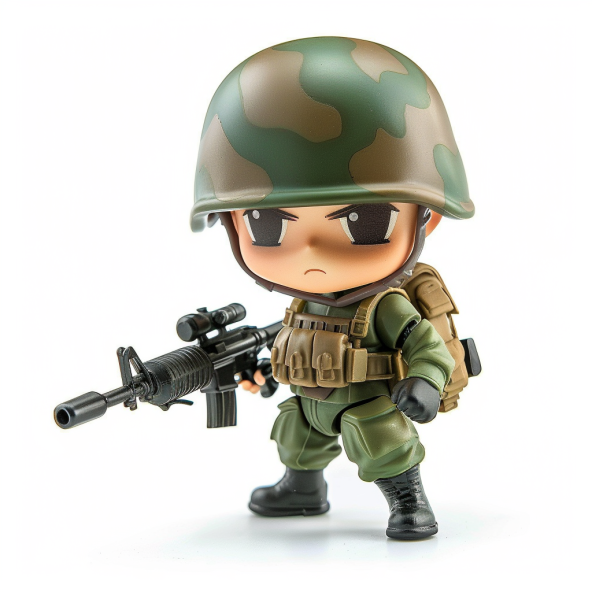 Chibi Military Figure