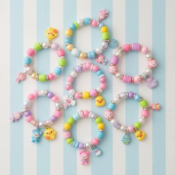 Kawaii Animal Charm Bracelets