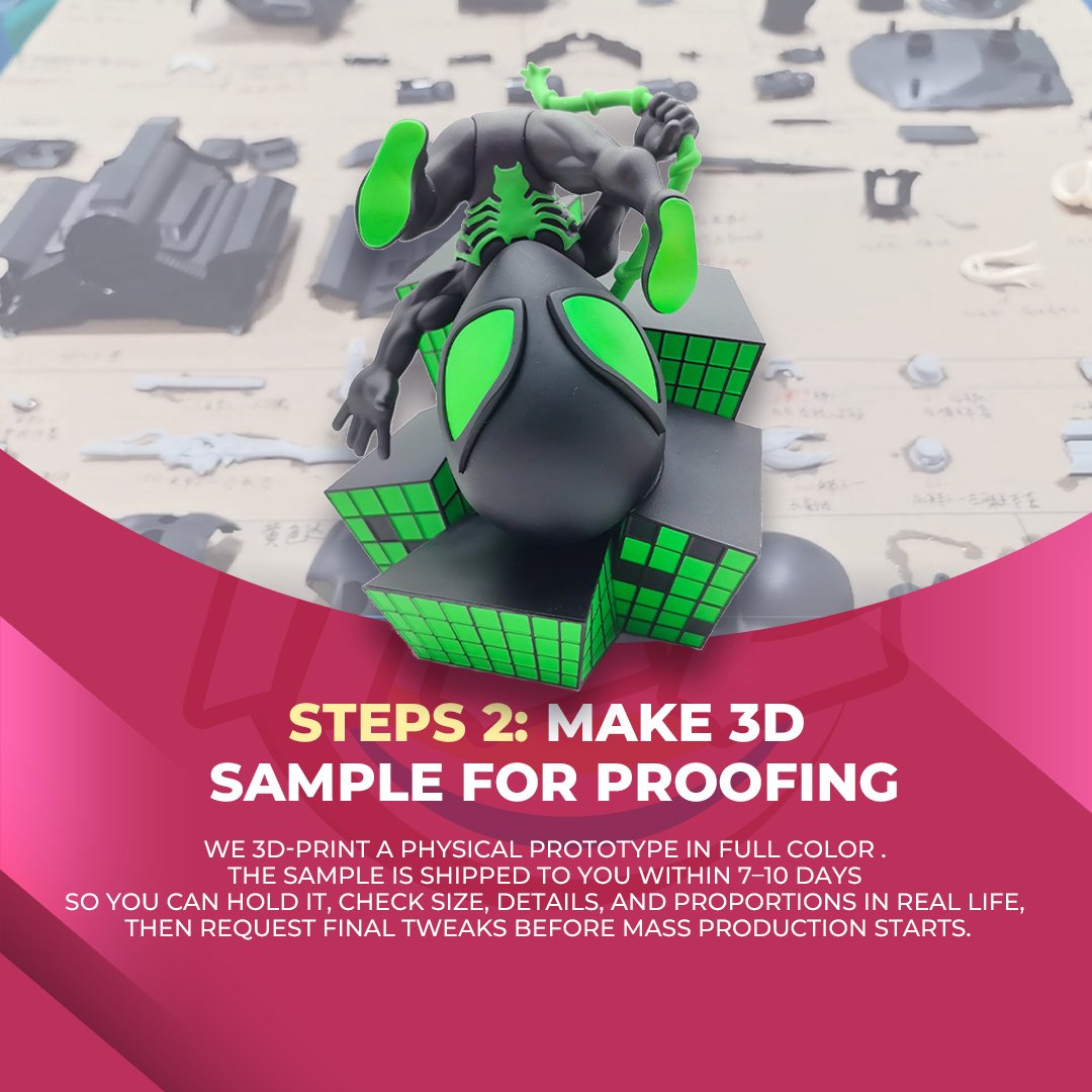 PVC toy manufacturing process at HLL Toys - Custom PVC toys and collectibles made with precision | OEM & ODM services